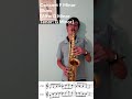 Day 4 of Blues Scales: Concert F Minor Blues #blues #jazz #music #saxophone #altosax #tenorsax