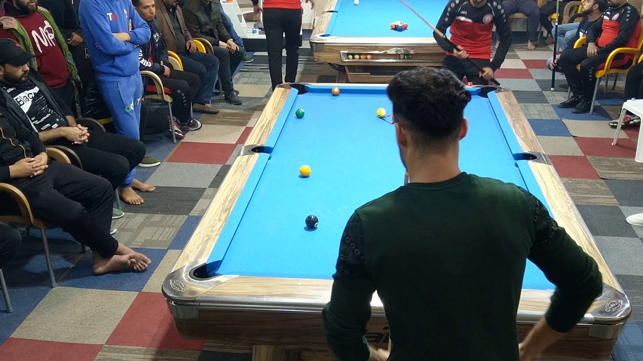 بطولة صلاح الدين بالبليارد نادي سامراء ونادي بلد @Iraq_pool