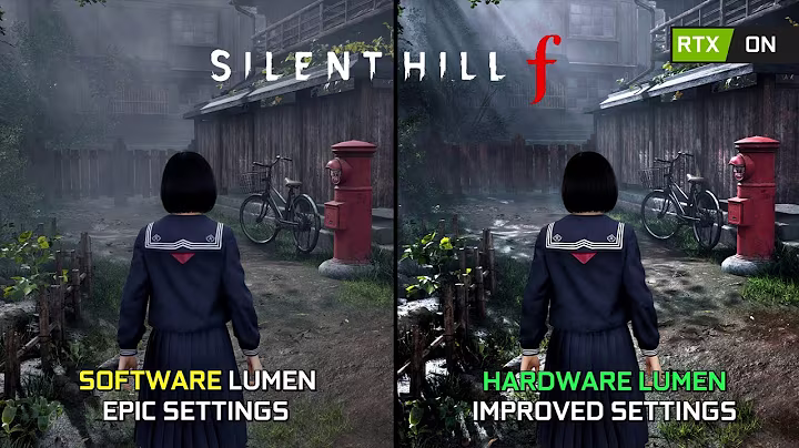 SILENT HILL f - Software Lumen vs Hardware Lumen | Graphics Comparison | RTX 5090 4K