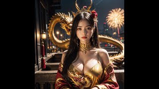 Auspicious Dragon In The Year Of The Dragon《中國龍年祥龍獻瑞》【Ai Lookbook】