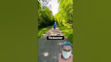 How different people react when you pass them on a bike. #subscribe