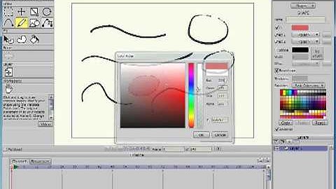 Anime Studio 9 Tutorial: Freehand Tool