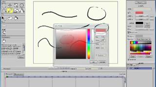 Anime Studio 9 Tutorial: Freehand Tool