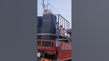 태안 석탄화력발전소 노동자들의 기후정의 행진(2025.5.31)