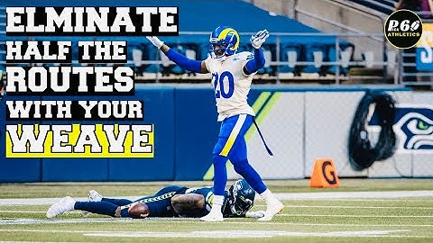 How To WEAVE & Keep Your LEVERAGE As A DEFENSIVE BACK | DB Footwork | DBU