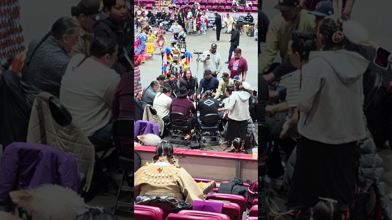 Gathering at the Rapids Pow Wow Drum Circle