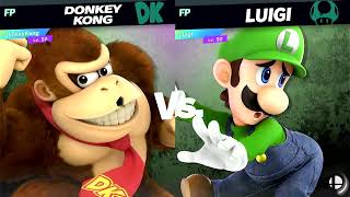 Super Smash Bros Ultimate Amiibo Fights - Request #26159 Donkey Kong vs Luigi