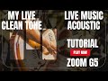Awesome Clean Lead Tone on Zoom G5 | Full Settings + Sound Demo   