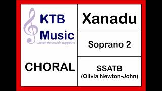 Xanadu (Olivia Newton-John) SSATB Choir [Soprano 2 Part Only]