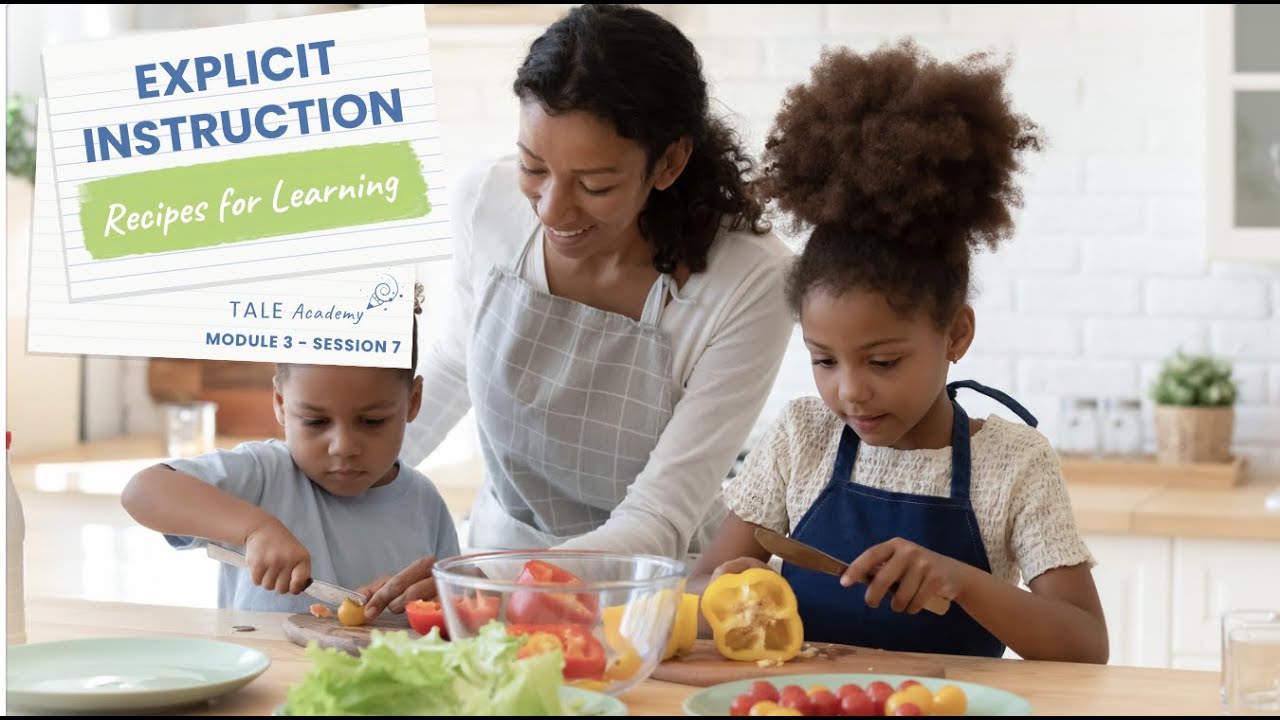 Explicit Instruction: Showing and Telling Across Learning Environments