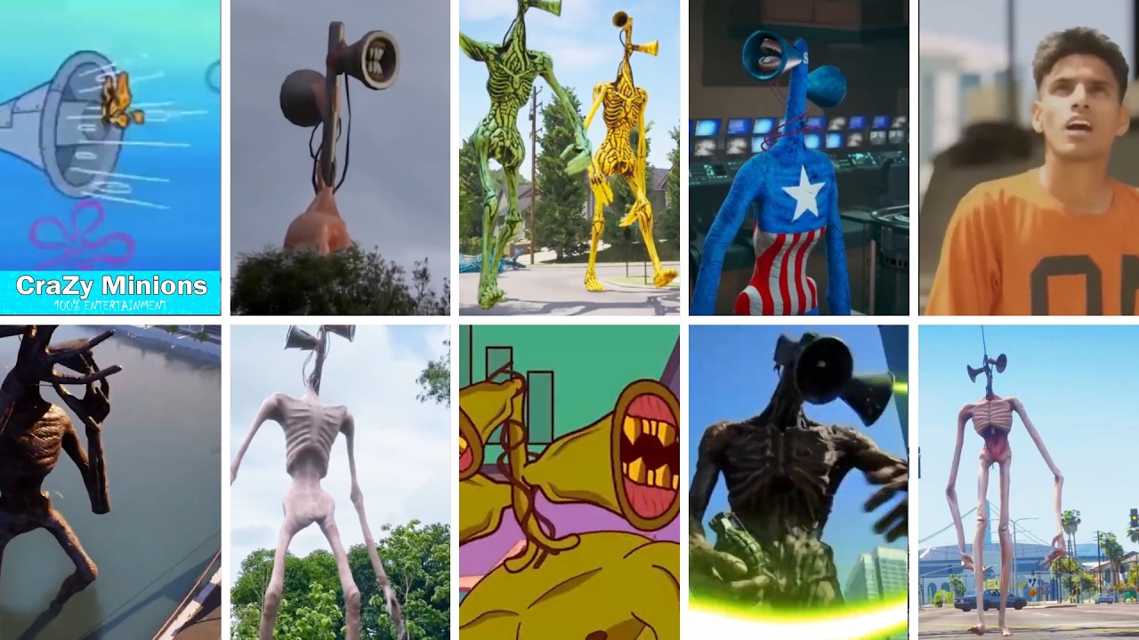 When Siren Head Hears Coffin Dance… Chaos Begins! 😱⚰️ #sirenhead #coffindance