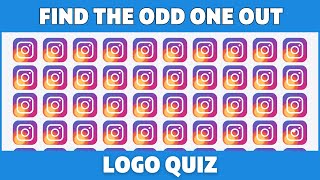 Can You Find The Odd One Out? |  Logo Quiz