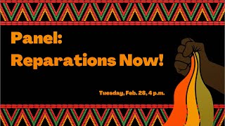 Panel: Reparations Now!