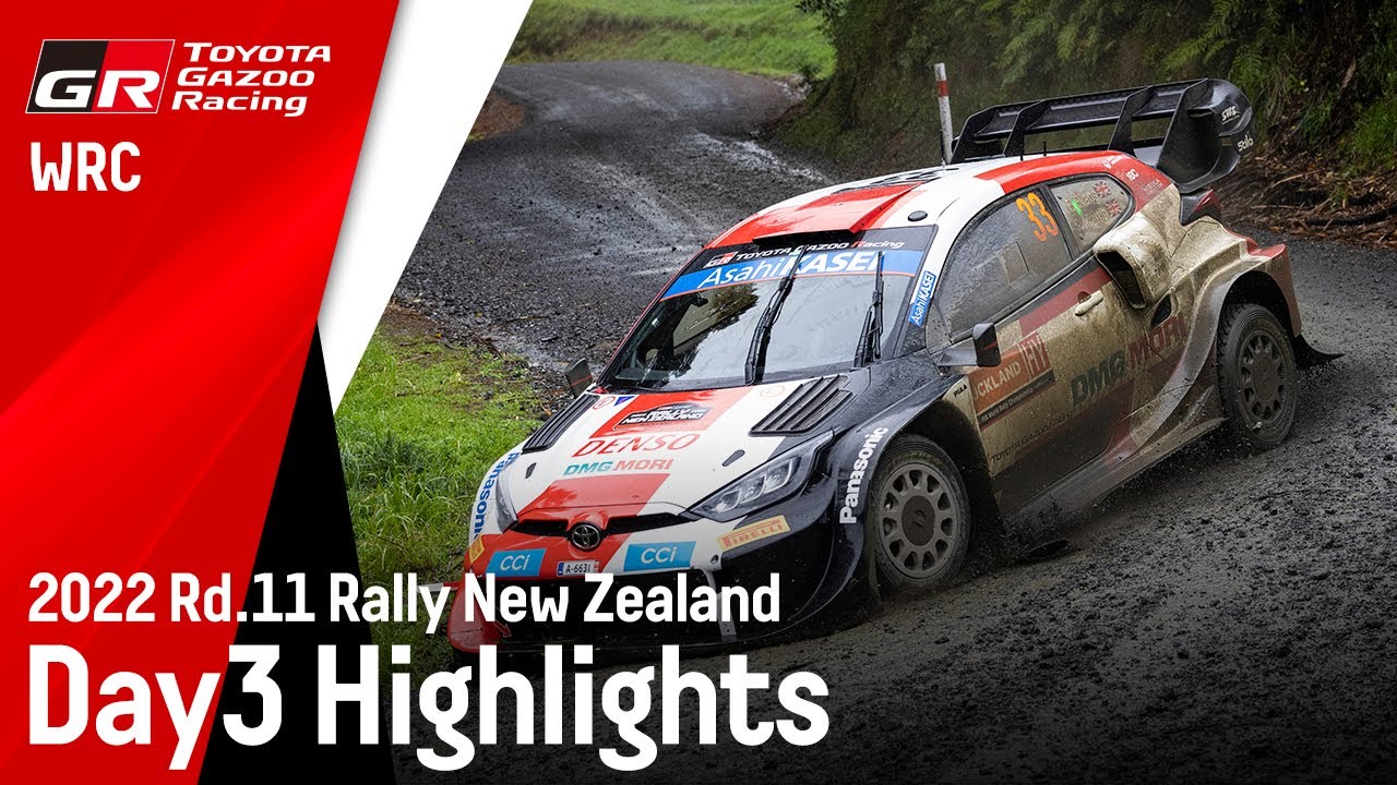 TGR WRT Rally New Zealand 2022 - Day 3 highlights - YouTube