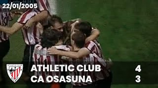 ⚽ [Liga 04/05] J20 I Athletic Club 4  CA Osasuna 3 I LABURPENA