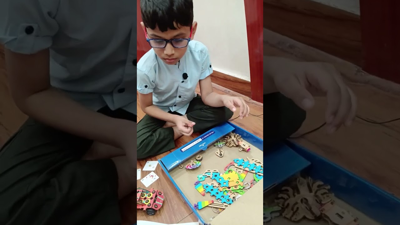 Shreyansh Reviews part 2 of the Smartivity Spin-n-Go Kit! 🚗🛩️ Build 20 Crazy Moving Toys!