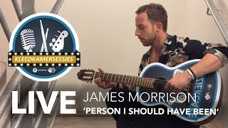 Kleedkamersessie James Morrison - &#39; Person I Should Have Been&#39;