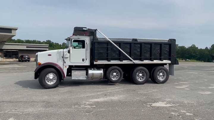 Used single axle peterbilt dump trucks for sale by owner