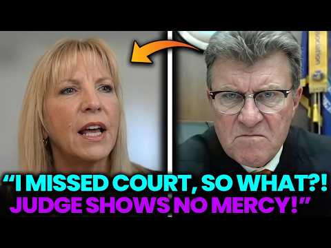 DEFIANT Woman Skips Court — Judge Shows NO MERCY