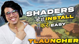 How To Install Shaders In TLauncher Hindi 2022 !!!