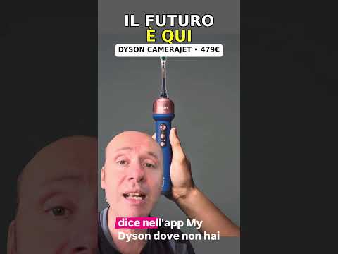 Video DYSON CAMERAJET lo spazzolino che ti vede i denti