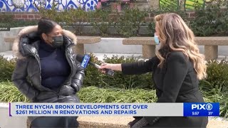 Pix11 Three Bronx Nycha Developments Get Over 261 Million In Renovations And Repairs