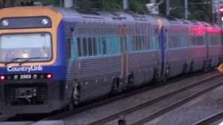 Nsw Trains - Countrylinktrains Ping Through Ashfield Train Station