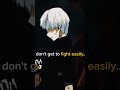 I don’t get to fight easily..