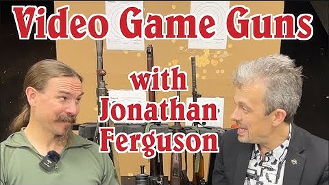 Presenting Guns in Video Games w/ Jonathan Ferguson
