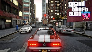 ⁴ᴷ 𝗚𝗧𝗔 𝟱 on 𝐏𝐂 Max Settings RAY TRACING Graphics MOD - GTA 6 Possible Graphics Level?