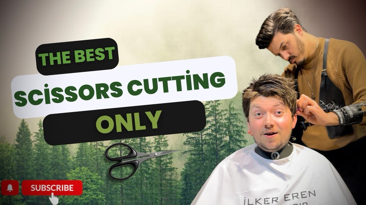 💈(ASMR) Scissors-Only Transformational Haircut