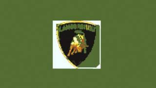 Minecraft Pixel Art Timelapse - Lamborghini Logo