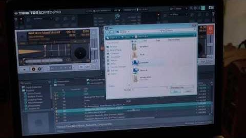 Traktor Scratch pro. Video 11 Art work / cover import