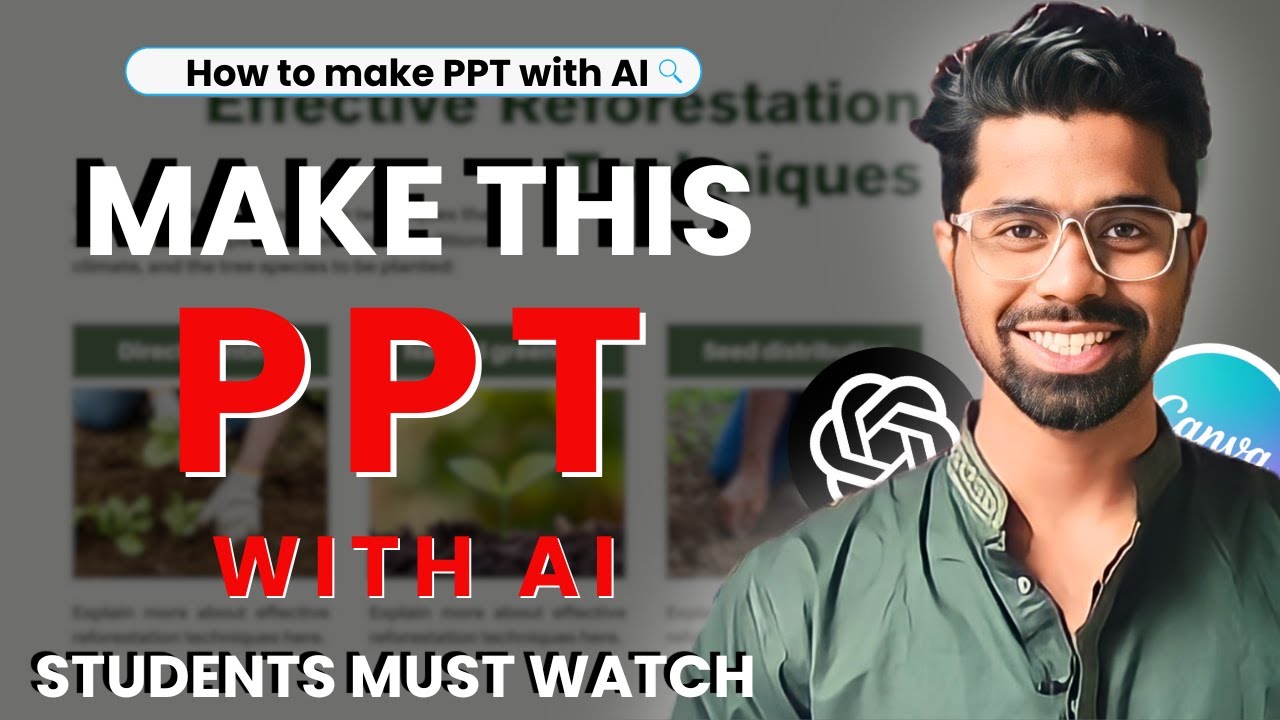 How to make a Presentation Using AI? 🤯 | AI Se PPT Kaise Banaye ...