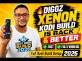 DIGGZ XENON KODI BUILD IS BACK  &amp; BETTER ✅️FAST  ✅️FULLY WORKING | Full Kodi Build Setup 2026