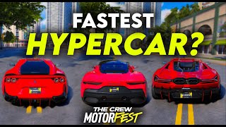 Which Hypercar Has The Highest Top Speed ?  The Crew Motorfest