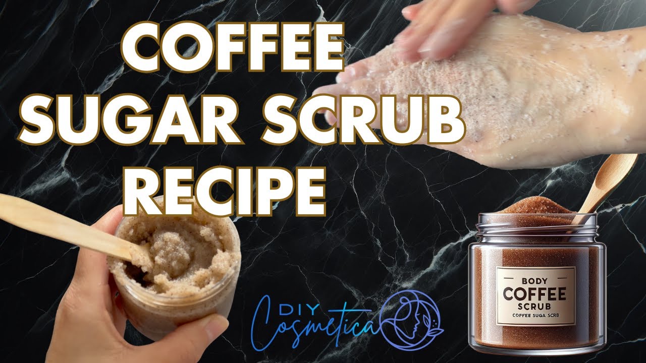 DIY Emulsified Coffee Sugar Scrub Recipe