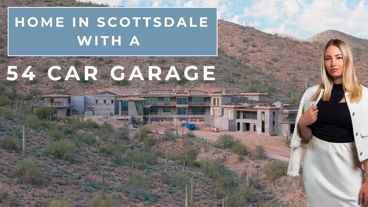 Home in Scottsdale with a 54 car garage