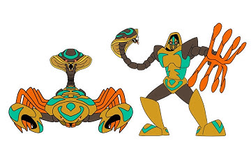 Transformers Beast Wars Animated Predacon Fuzor Quickstrike