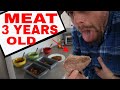 Rehydrating 3 year old meat steak pork fish hamburger harvestright freeze dryer