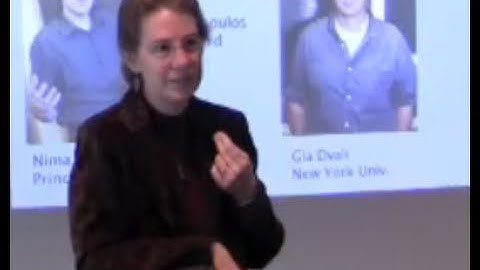 Hidden Dimensions and String Theory - Joanne Hewett (SETI Talks)