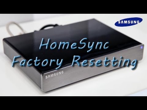 How to Factory Reset the Samsung HomeSync hqdefault