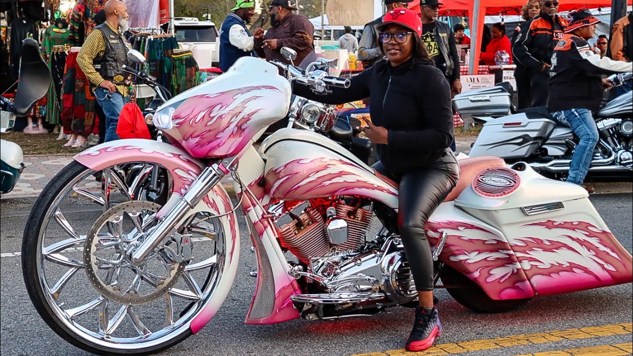 2025 DAYTONA BLACK BIKE WEEK, PART 3, DAYTONA BEACH BIKE WEEK, BAGGERS, AMAZING BIKES, HARLEYS