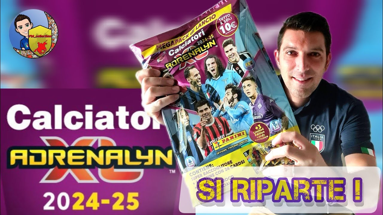 PANINI ADRENALYN XL 2024-2025 🇮🇹 || FUORI ORA! || APRIAMO LO STARTER PACK 💫