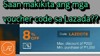 Lazada PH: Paano makakuha ng voucher code sa lazada?? screenshot 5