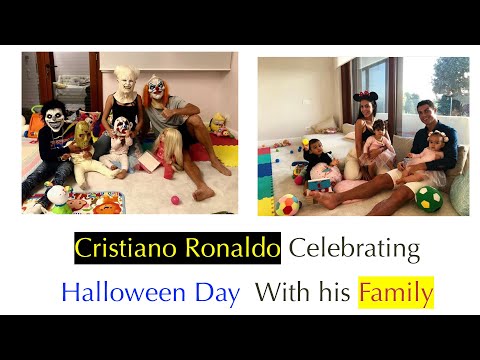 Video: Cristiano Ronaldo And Family On Halloween