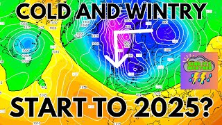 Increasing Potential For A Cold Start To 2025 | UK Weather Forecast