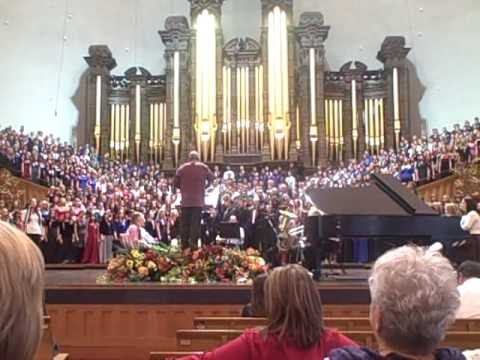 Utah All-State Choir 2009 (Amazing Grace Rehearsal)