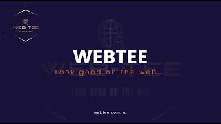 Webtee- Look Good on the Web