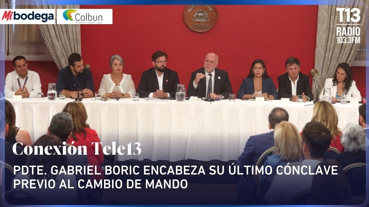 Pdte. Boric encabeza su último cónclave con bajas en la participación de partidos | Conexión Tele13